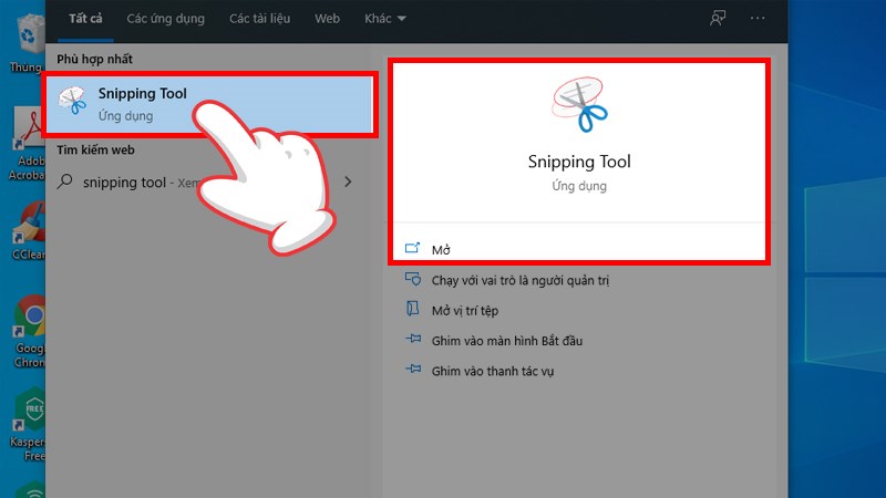 Thủ Thuật] Cắt, Ghép Ảnh Chụp Màn Hình Siêu Nhanh Trong Windows 10 Với  Snipping Tool