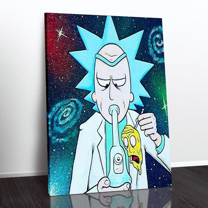 Rick And Morty Portal Iv Canvas Or Print Wall Art | Idusem.Idu.Edu.Tr