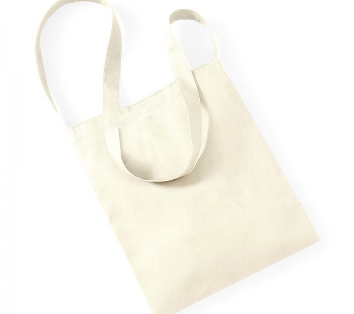 Customised Canvas Sling Bag With Logo Print Singapore