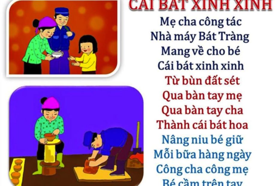 Cái Bát Xinh Xinh | Bài Thơ Cái Bát Xinh Xinh (Thanh Hòa)
