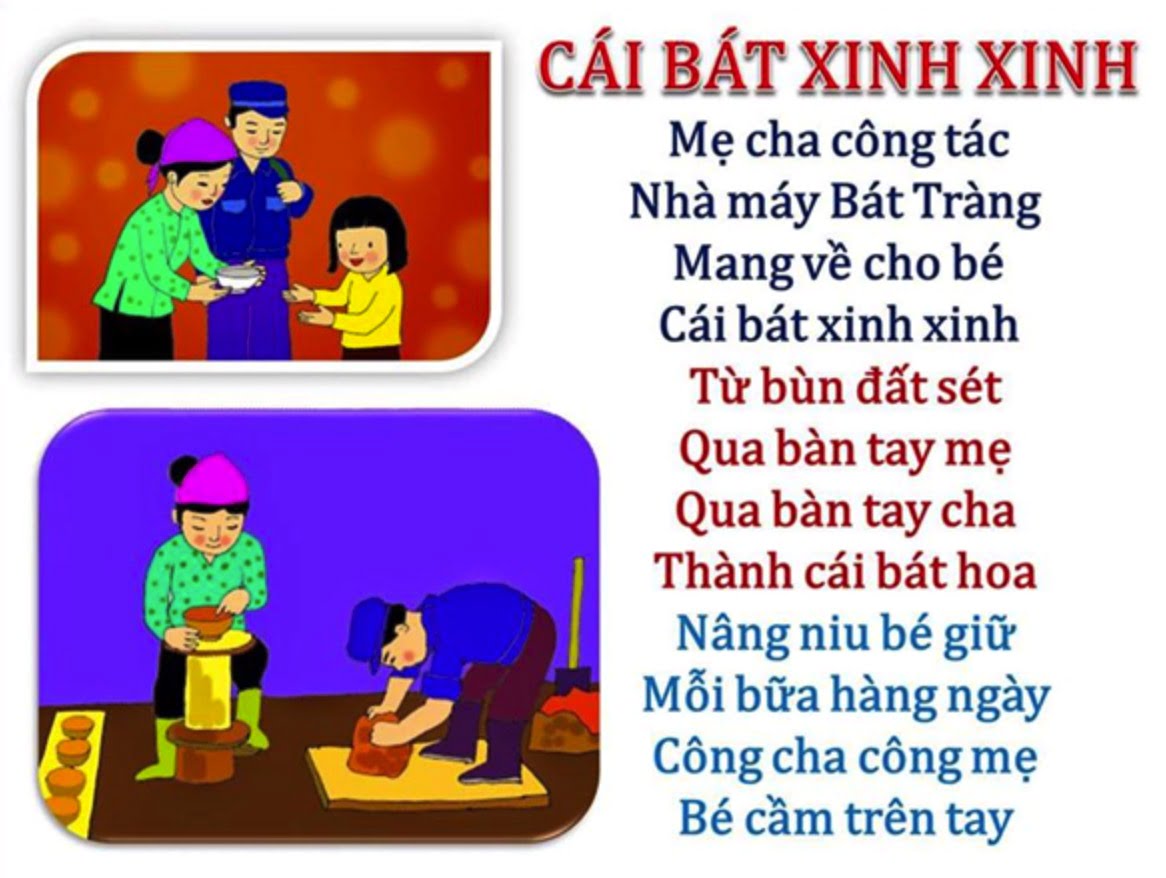 Cái Bát Xinh Xinh | Bài Thơ Cái Bát Xinh Xinh (Thanh Hòa)