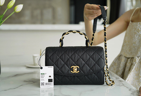 Chanel Mini Flap Bag With Top Handle - Nice Bag™
