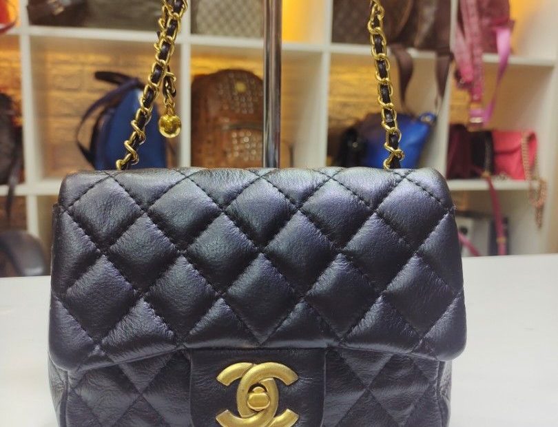 Chanel Mini Sling Bag, Luxury, Bags & Wallets On Carousell