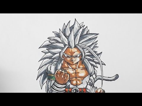 Cách Vẽ Goku Super Saiyan 5 - Không Tẩy Xóa | Drawing Goku Super Saiyan 5-  Do Not Erase - Youtube