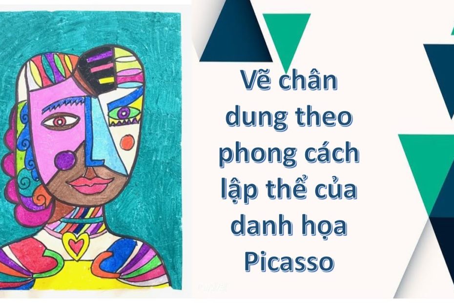 Vẽ Chân Dung Theo Phong Cách Lập Thể Của Danh Họa Picasso - Youtube