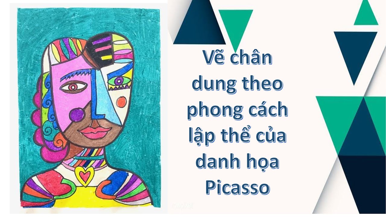 Vẽ Chân Dung Theo Phong Cách Lập Thể Của Danh Họa Picasso - Youtube