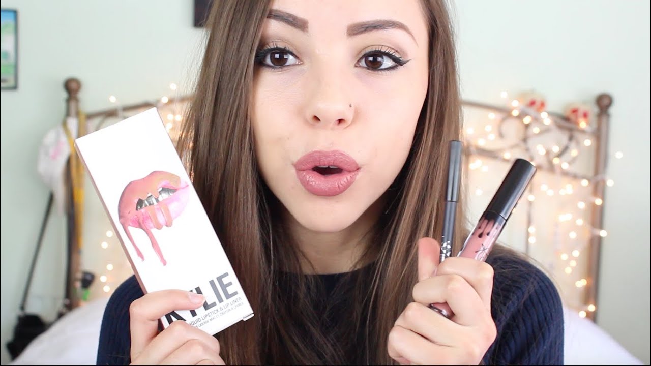 Kylie Jenner Lip Kit | “Candy K” Review + Dolce K Dupe & Swatches! - Youtube