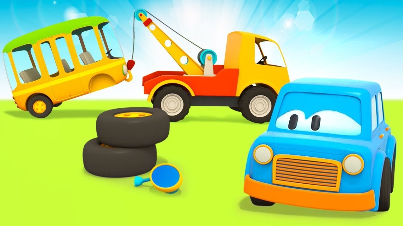Car Cartoon Full Episodes & Street Vehicles Cartoons For Kids - Cars And  Trucks For Kids. - Youtube