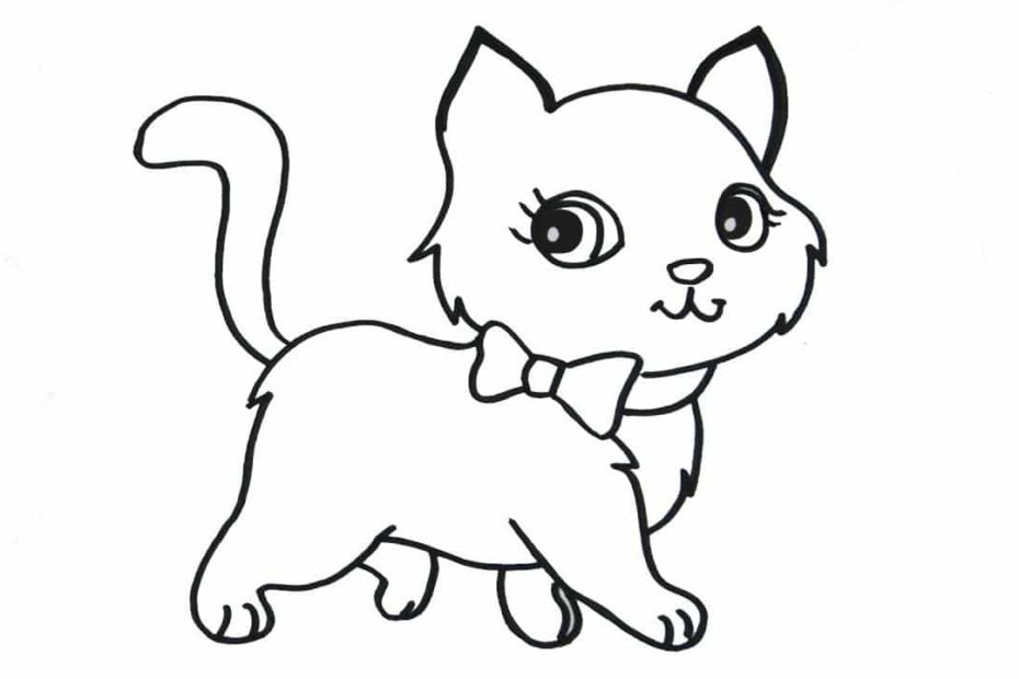 Bộ Sưu Tập 999+ Hình Con Mèo Tô Màu Độc Đáo – Trải Nghiệm 4K Cực Chất