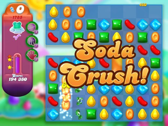 Candy Crush Soda Saga Level 1785 (3 Stars, No Boosters) - Youtube