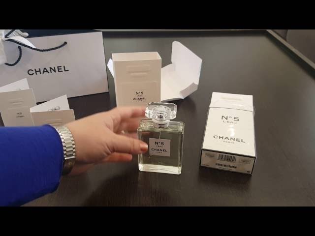 Chanel No 5 L'Eau Perfume Fragrance Unboxing And First Impressions!! -  Youtube