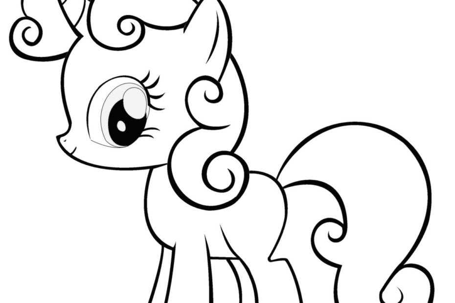 Tutorial Vẽ Pony Đơn Giản Dễ Thương Và Sinh Động